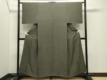 平和屋着物●上質な小紋　辻が花　正絹　逸品　CABK2569gh