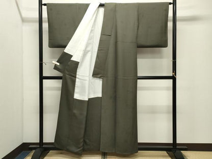 平和屋着物●上質な小紋　辻が花　正絹　逸品　CABK2569gh