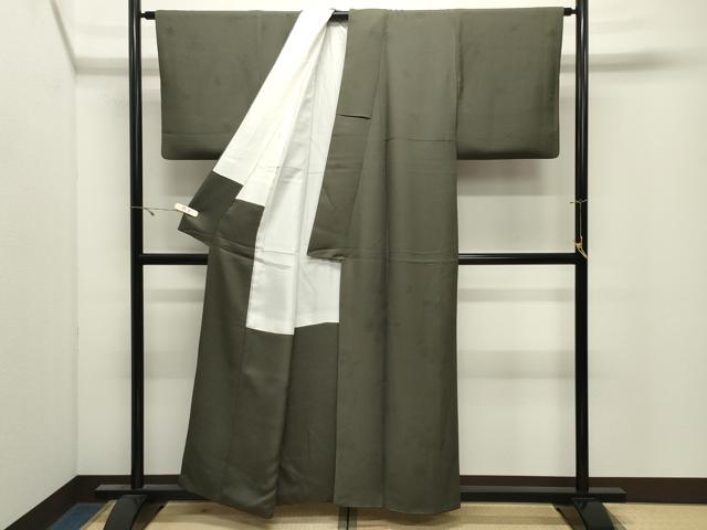 平和屋着物●上質な小紋　辻が花　正絹　逸品　CABK2569gh
