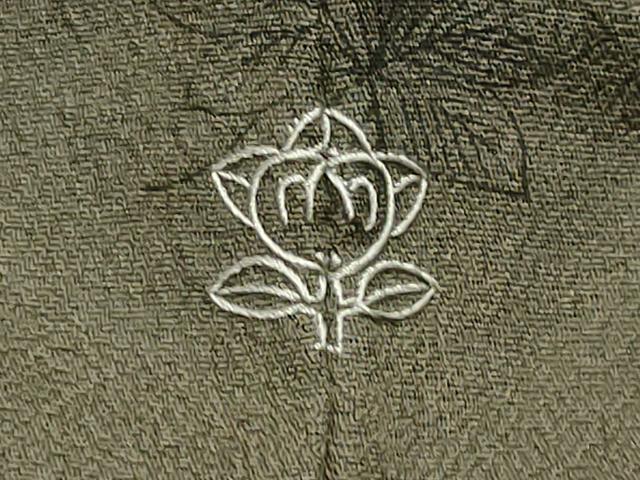 平和屋着物●上質な小紋　辻が花　正絹　逸品　CABK2569gh
