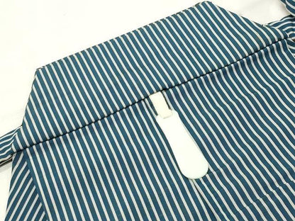 平和屋着物●男性　馬乗り袴　縞　正絹　逸品　CABK2588gh