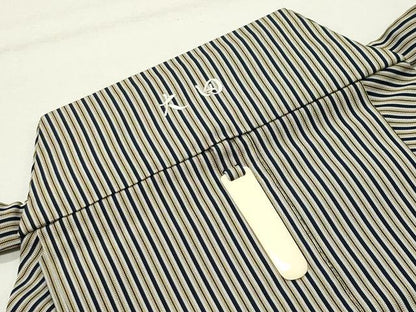 平和屋着物●男性　行灯袴　縞　正絹　逸品　CABK2589gh