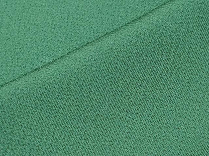 平和屋着物●染色作家　草野一騎監修　色無地　緑青色　正絹　逸品　CABK2622gh