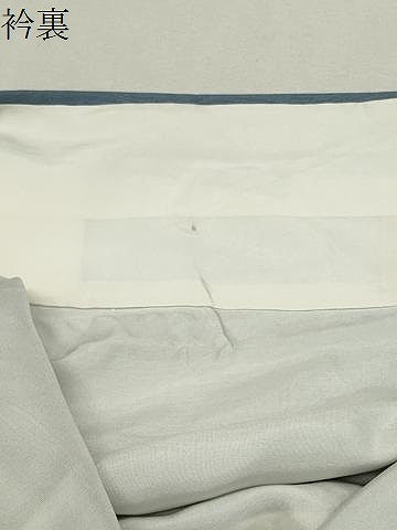 平和屋着物●上質な色無地　切嵌松地紋　浅縹色　正絹　逸品　未使用　CABK2646gh