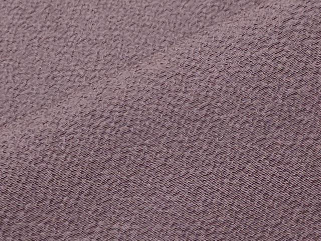 平和屋着物●上質な色無地　葡萄鼠色　正絹　逸品　CABK2704gh