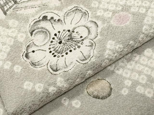 平和屋着物●訪問着　西洞院辻ヶ花　正絹　逸品　未使用　CABK2716gh