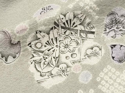 平和屋着物●訪問着　西洞院辻ヶ花　正絹　逸品　未使用　CABK2716gh