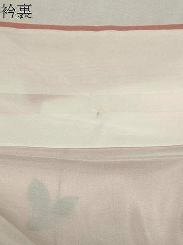 平和屋着物●訪問着　枝花文　暈し染め　正絹　逸品　CABK2758gh