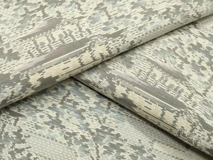 平和屋着物●本場大島紬　白大島　風景文　正絹　逸品　未使用　CABK2761gh