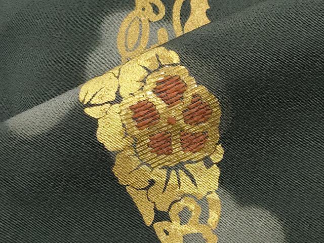 平和屋着物●訪問着　竹屋町刺繍　舞花文　金彩　ロング丈　正絹　逸品　CABK2769gh