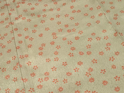 平和屋着物●訪問着　籠目舞花文　正絹　逸品　CABK2774gh