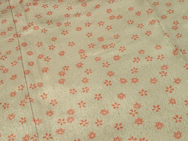 平和屋着物●訪問着　籠目舞花文　正絹　逸品　CABK2774gh