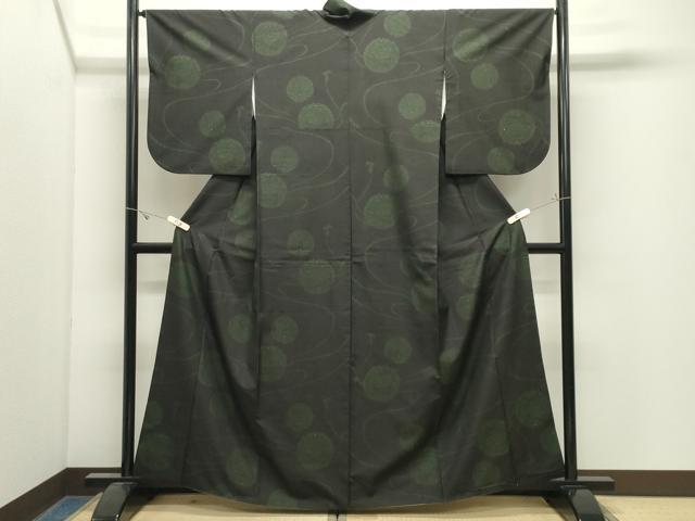 平和屋着物●本場大島紬　9マルキ　毬文　正絹　逸品　CABK2778gh