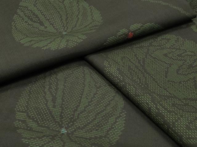 平和屋着物●本場大島紬　9マルキ　毬文　正絹　逸品　CABK2778gh