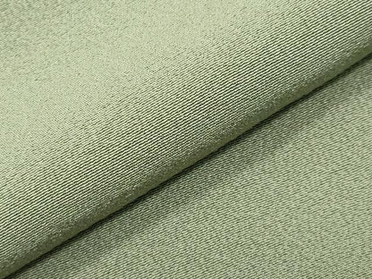 平和屋着物●男性　色無地　山葵色　正絹　逸品　CABK2780gh
