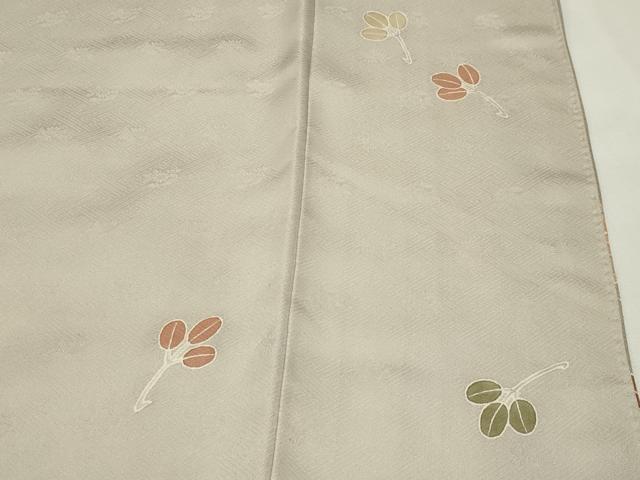 平和屋着物●訪問着　駒刺繍　萩文　暈し染め　金彩　正絹　逸品　CABK2796gh