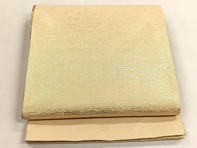 平和屋着物◎両面　全通柄袋帯　流水文　金銀糸　正絹　逸品　CABK2824yk