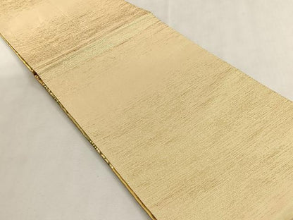 平和屋着物◎両面　全通柄袋帯　流水文　金銀糸　正絹　逸品　CABK2824yk