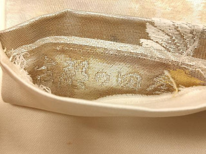 平和屋着物◎六通柄袋帯　唐織　古都の四季　金銀糸　正絹　逸品　CABK3131yk