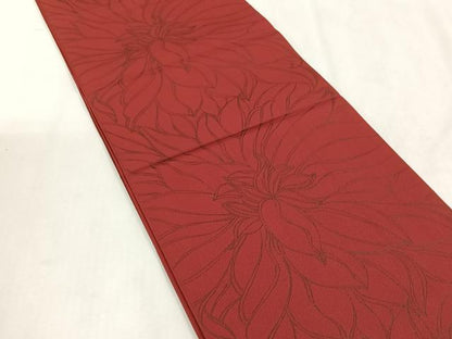 平和屋着物◎六通柄袋帯　北山錦　花尽くし　正絹　逸品　未使用　CABK3136yk