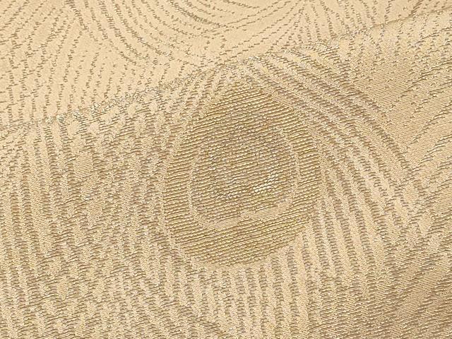 平和屋着物＃羽織　寿光織　孔雀羽文　金銀糸　正絹　逸品　CABK3201in