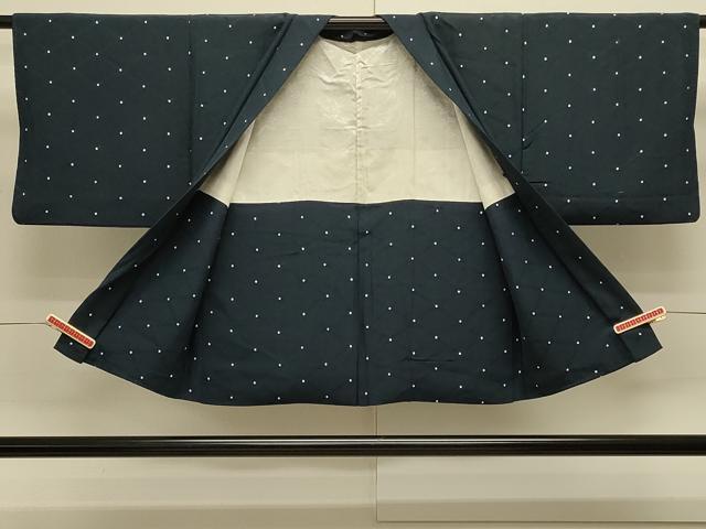 平和屋着物＃羽織　菱文　正絹　逸品　CABK3206in