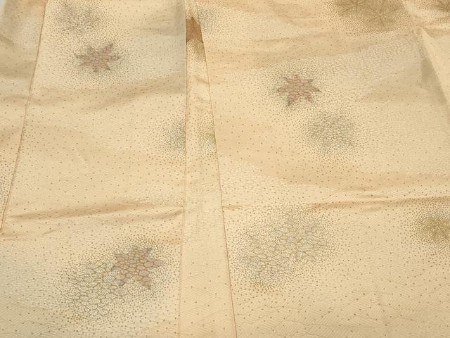 平和屋着物＃羽織　舞楓文　金彩　正絹　逸品　CABK3214in
