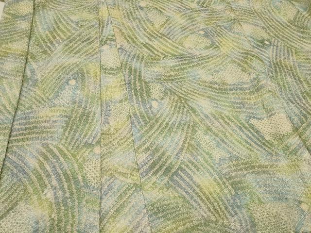 平和屋着物＃羽織　総絞り　流水文　暈し染め　正絹　逸品　CABK3224in