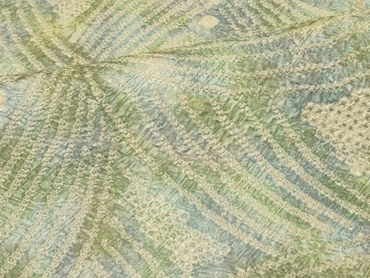 平和屋着物＃羽織　総絞り　流水文　暈し染め　正絹　逸品　CABK3224in