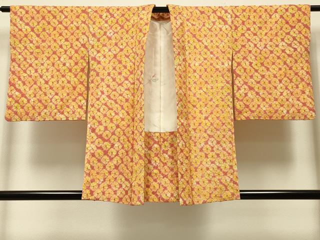 平和屋着物＃羽織　総絞り　鹿の子文様　正絹　逸品　CABK3230in