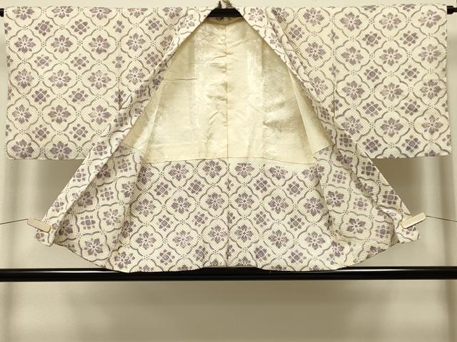 平和屋着物＃羽織　総絞り　花菱文　正絹　逸品　未使用　CABK3231in