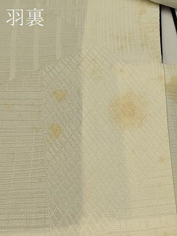 平和屋着物＃羽織　草花文　黒地　金彩　正絹　逸品　CABK3236in