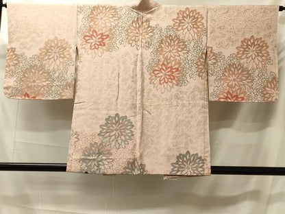 平和屋着物＃羽織　菊文　金糸　正絹　逸品　未使用　CABK3251in