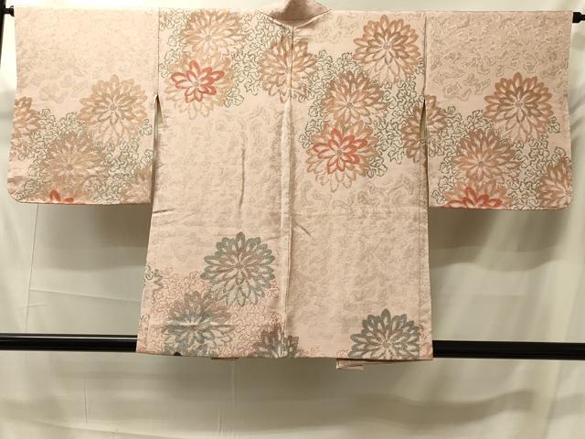 平和屋着物＃羽織　菊文　金糸　正絹　逸品　未使用　CABK3251in