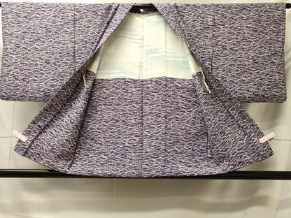 平和屋着物＃羽織　こぼれ松葉文　正絹　逸品　CABK3252in