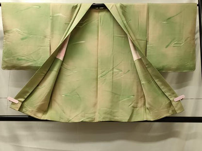 平和屋着物＃羽織 地紋起こし 霞文 暈し染め 正絹 逸品 未使用 CABK3287in