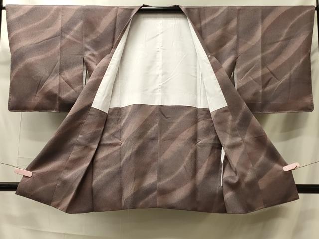 平和屋着物＃道行コート　流線文　暈し染め　正絹　逸品　未使用　CABK3290in