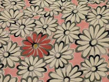 平和屋着物＃羽織　花づくし　正絹　逸品　CABK3300in