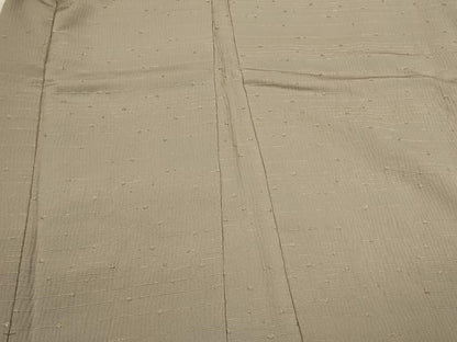 平和屋着物＃羽織　寿光織　横段地紋　反端付き　正絹　逸品　CABK3306in