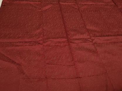 平和屋着物＃道行コート　雨コート　単衣　霞文　ロング丈　正絹　逸品　CABK3311in