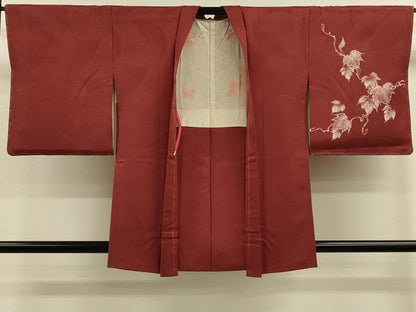 平和屋着物＃羽織 ろうけつ染め 蔦の葉文 正絹 逸品 未使用 CABK3330in