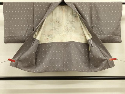平和屋着物＃羽織 絞り 麻の葉文様 正絹 逸品 CABK3339in