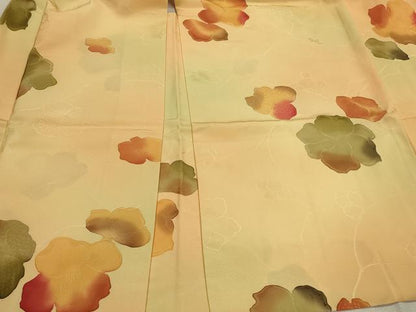 平和屋着物＃羽織 地紋起こし 草花文 暈し染め 正絹 逸品 CABK3340in