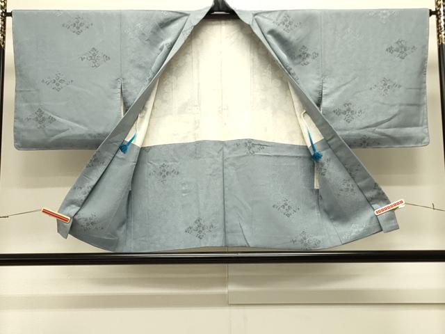平和屋着物＃羽織　地紋起こし　花菱文　正絹　逸品　未使用　CABK3343in