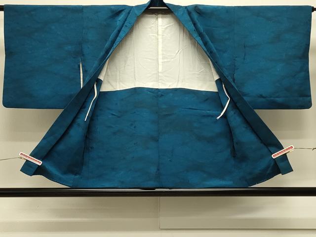 平和屋着物＃羽織 流水舟草花地紋 暈し染め 正絹 逸品 CABK3345in