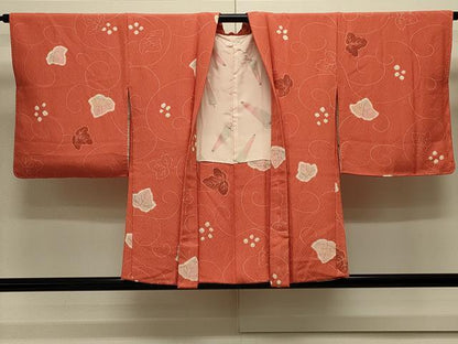 平和屋着物＃羽織 絞り 蔦の葉文 正絹 逸品 未使用 CABK3356in