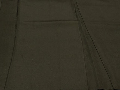 平和屋着物＃男性　羽織　黒紋付き　キングサイズ　正絹　逸品　CABK3358in