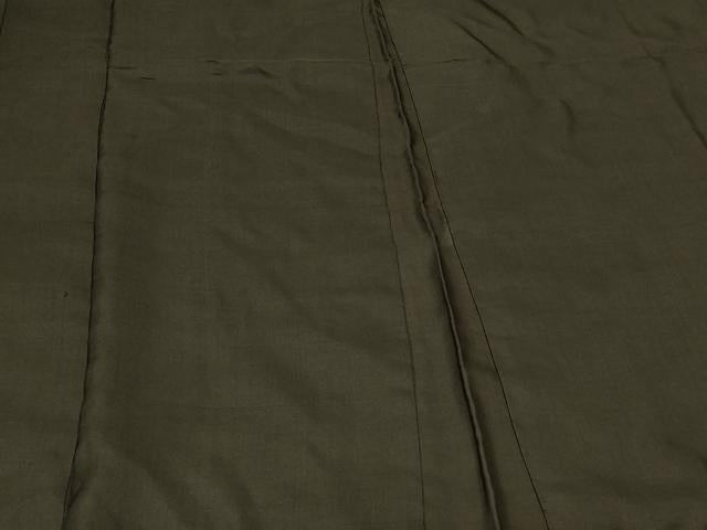 平和屋着物＃男性　長羽織　黒紋付き　正絹　逸品　CABK3373in