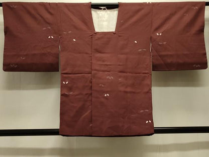 平和屋着物＃道行コート　絞り　舞花文　正絹　逸品　CABK3381in
