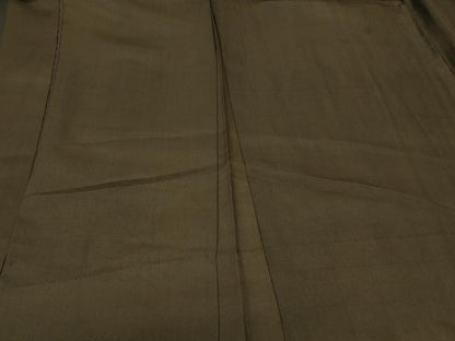 平和屋着物＃男性 長羽織 黒紋付き 正絹 逸品 CABK3395in